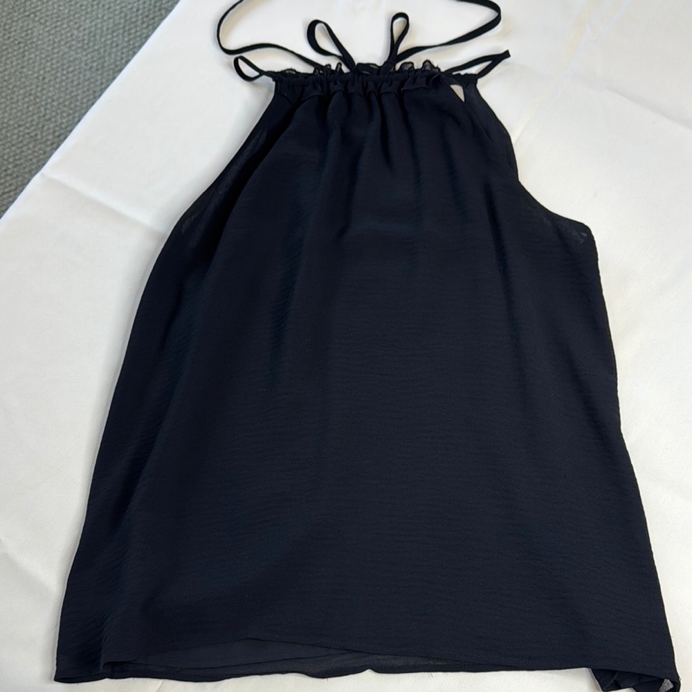 LOFT Navy Sleeveless Camisole Top